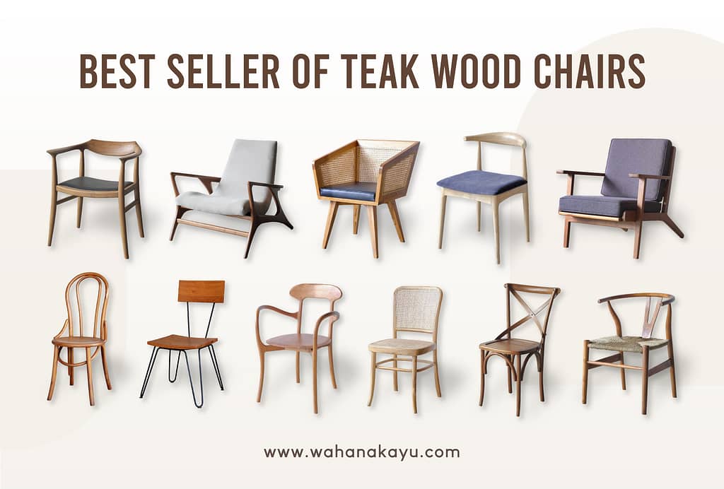 11 Bestseller of Teak Wood Chairs