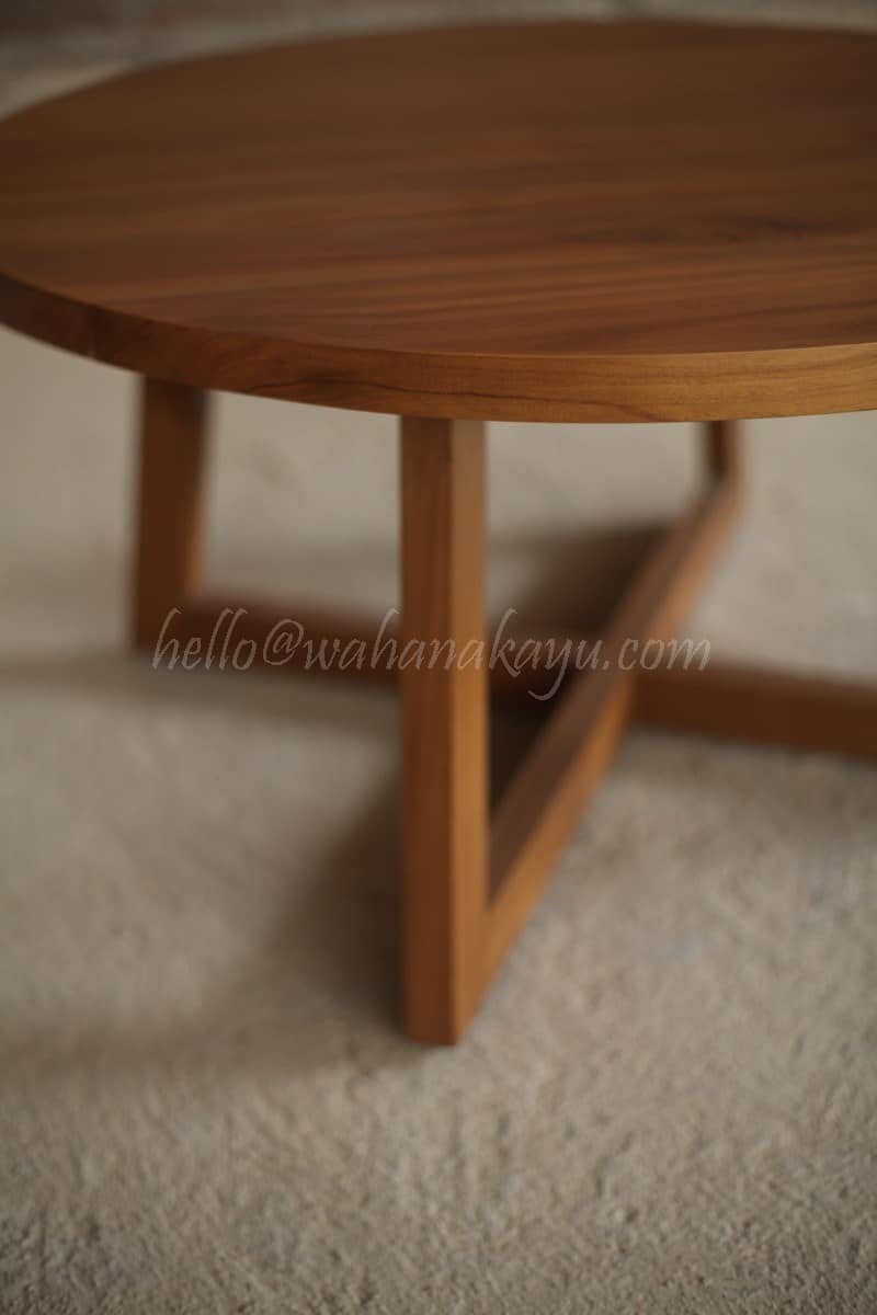 X Round Coffee Table 5